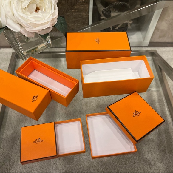 Small Hermes Empty Gift Boxes - Picture 3 of 9